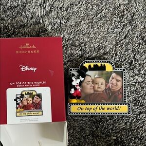 Disney Keepsake Frame with Mickey Mouse - Red and Black